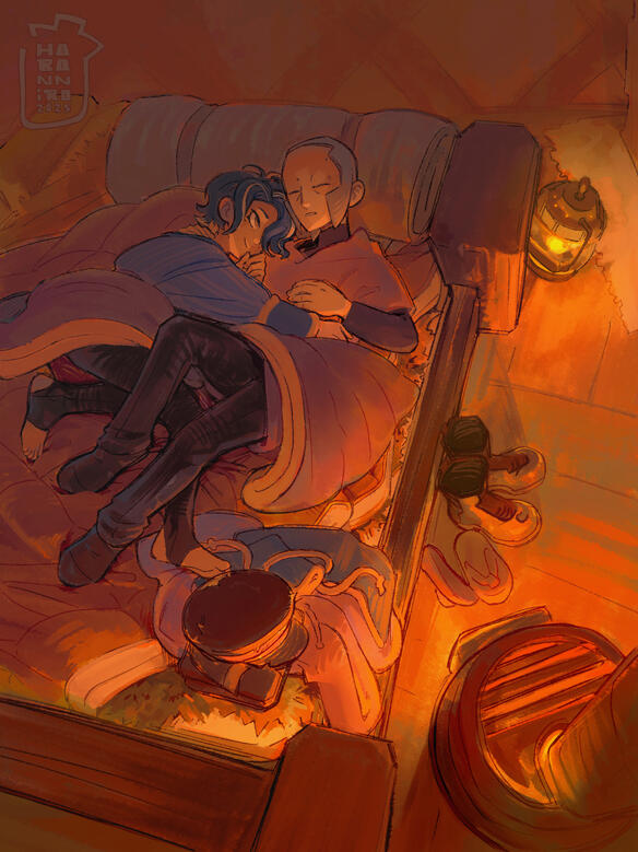 scene | sketch, rough color