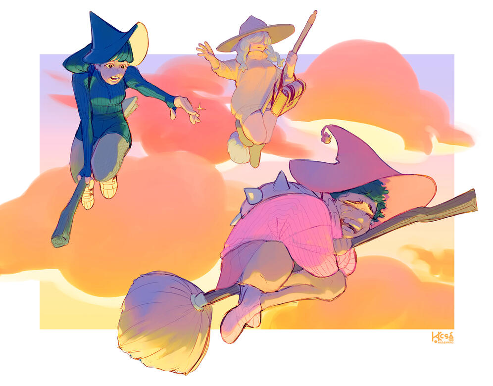 prop heavy | sketch, rough color