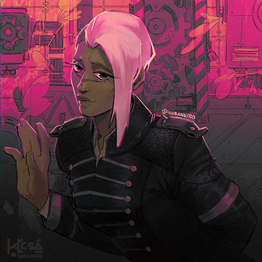 bust | sketch, rough color