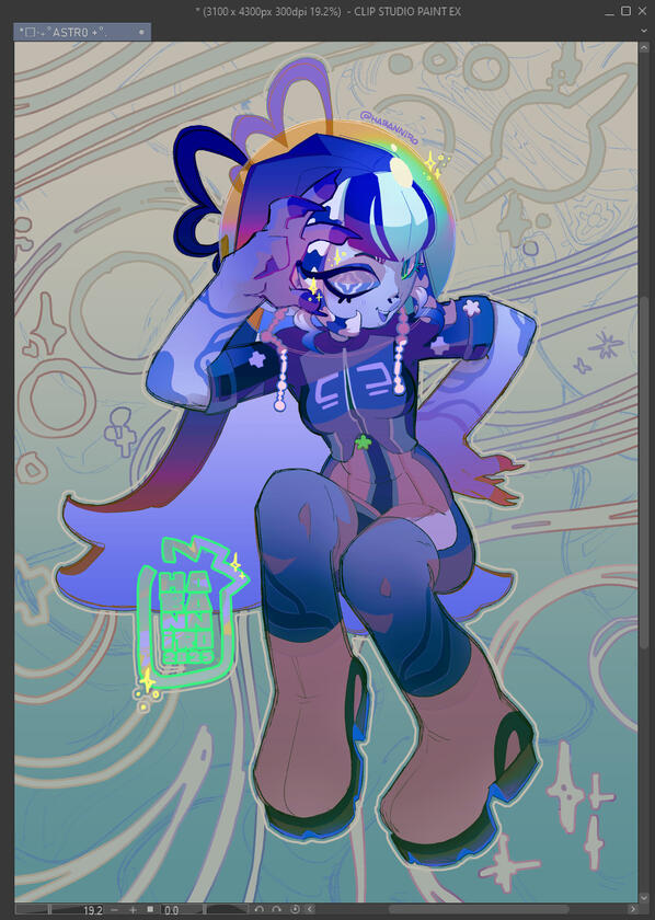 fullbody | sketch, cell shaded